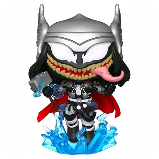 Sale Funko Pop! Marvel: Venomized Thor #703 Exclusive With Chalice Collectibles Pop Protector Case