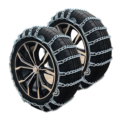 Cadenas de nieve universales de acero para neumáticos de coche en invierno