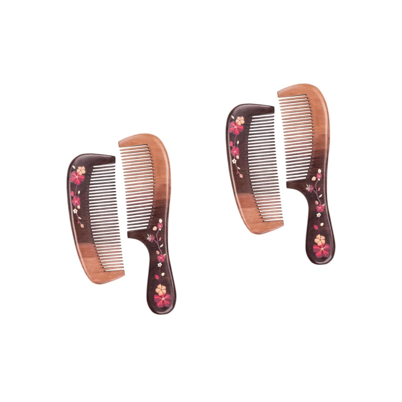 FRCOLOR 4 Stück 1 Einzigartige Relief-haarbürste Für Frauen – Statischer Kopfhautmassagekamm
