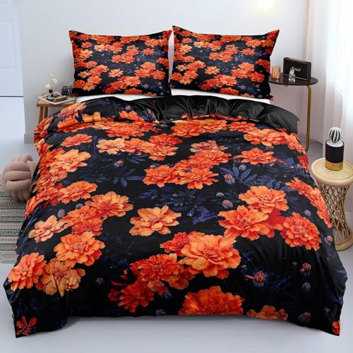 Parure housse couette douce en microfibre infroissable 220x240