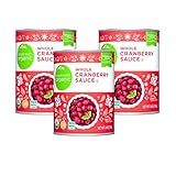 Whole Cranberry Sauce, Canned, 14 oz, Pack of 3