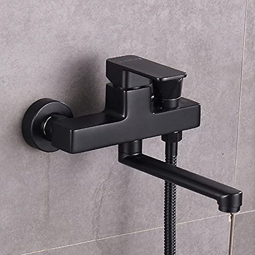 Robinet de douche rotatif en laiton avec double sortie eau chaude