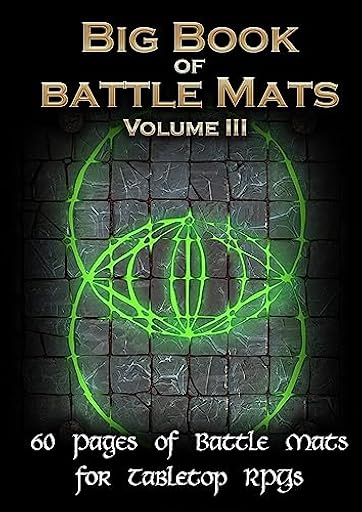 Libro Juego de Tablero : Big Book of Battle Mats Vol. 3 (A4) | Ya disponible en tu tienda friki favorita! En mundofriki.es!
