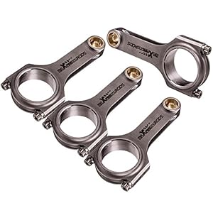 maXpeedingrods Connecting Rods for Honda D15B2 Engine, for Honda Civic GL DX LX Wagon CRX and More with 5/16″ ARP 2000 Bolts