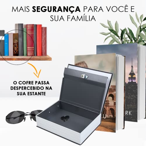 Livro Cofre M 18x11,5x5,5cm