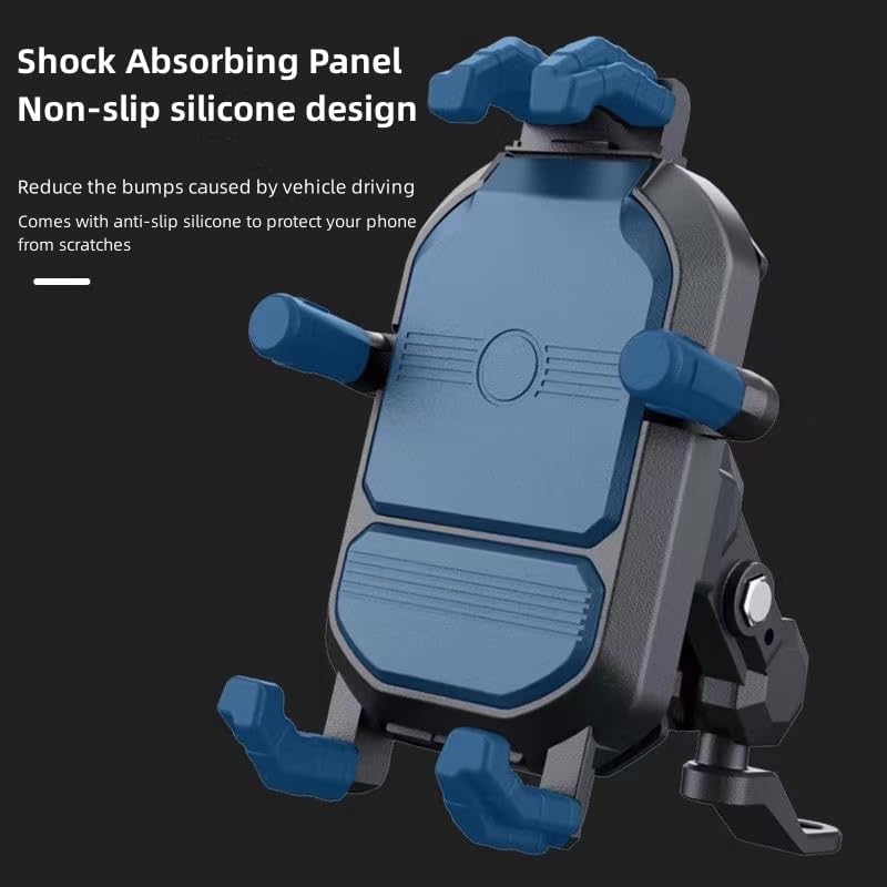 Shock Absorbing Panel and Non-slip Silicone Design