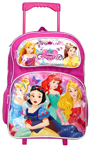 Princess 16 inches Large Rolling Backpack - 13089