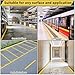 Yellow Floor Marking Tape,1mm Thick Adhesive Industrial Floor Tape 3