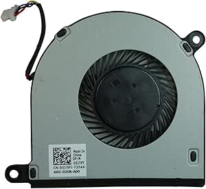 Power4Laptops Ventola Sostituzione per Portatili Compatibile con dell Studio 1537