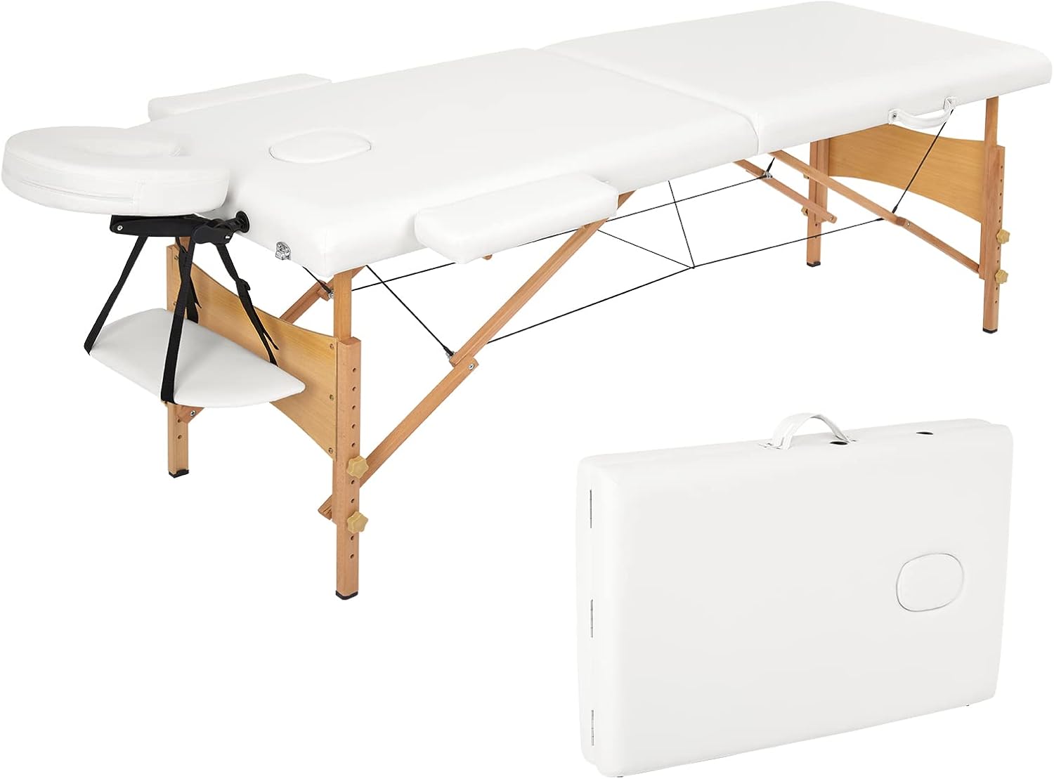 Mondeer Lettino Massaggi Portatile 2 Zone
