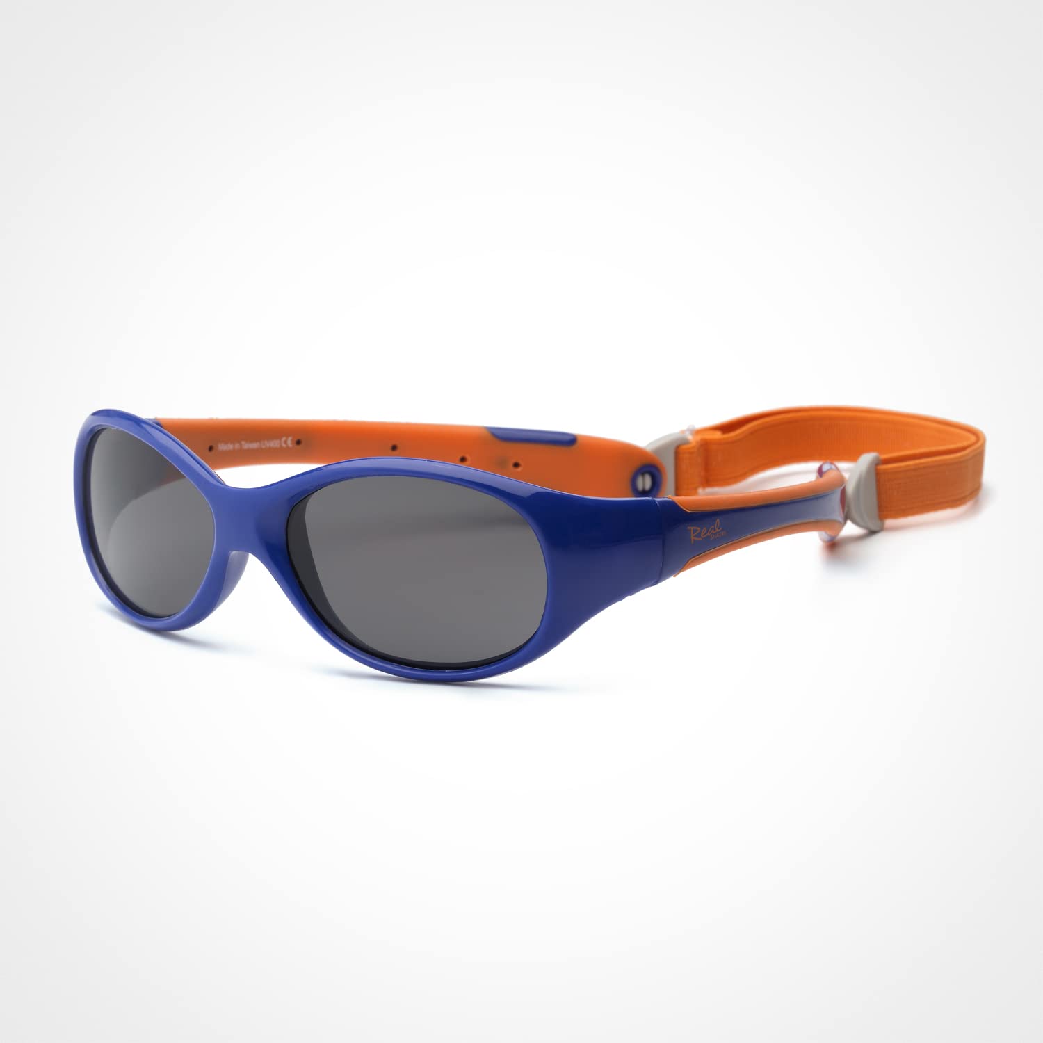 Real Kids Shades Explorer Sunglasses for Baby, Toddler, Kid - 100% UVA UVB Protection, Polycarbonate Lenses, Unbreakable, Wrap Around Frames