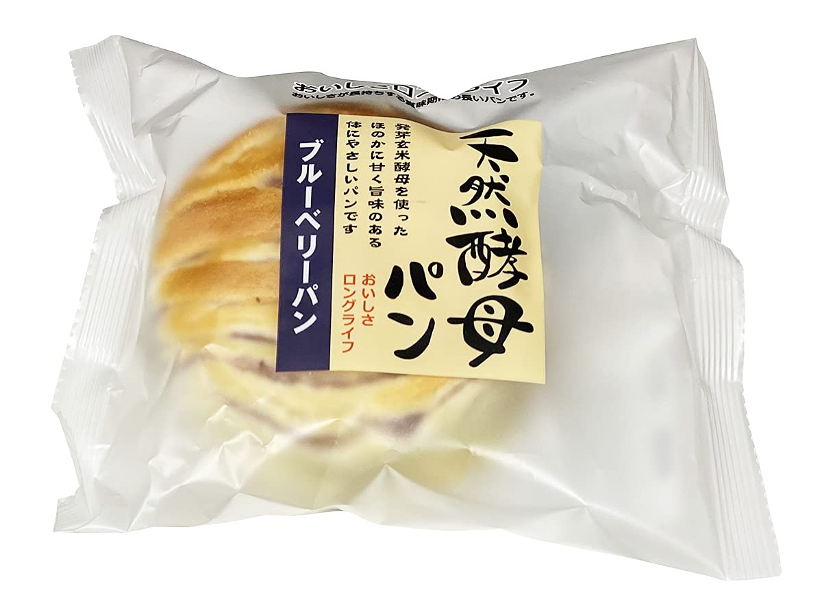 Amazon | 土筆屋 天然酵母パン （ブルーベリー） 12個入り （箱