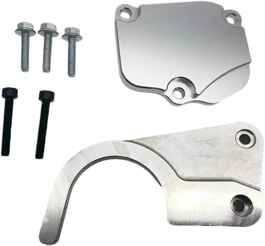 Lower Timing Chain Guide And Tensioner Cover Plate Compatible With K20 K20A K20Z K24 K24A Engines