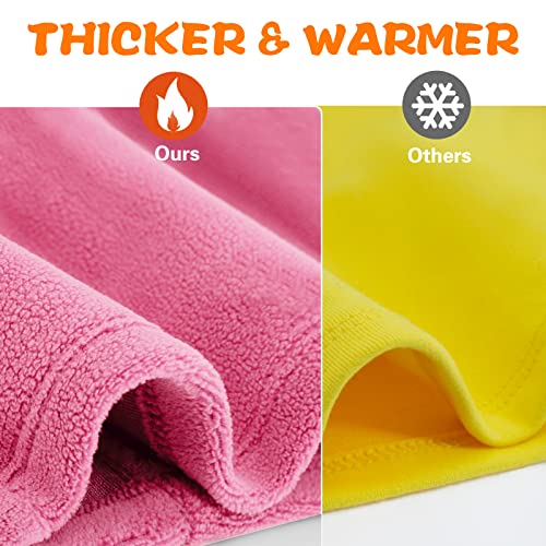 Kids Fleece Balaclava Ski Mask,Face Mask Neck Warmer for Boys Girls,Windproof Face Cover for Cold Weather Skiing Cycling2