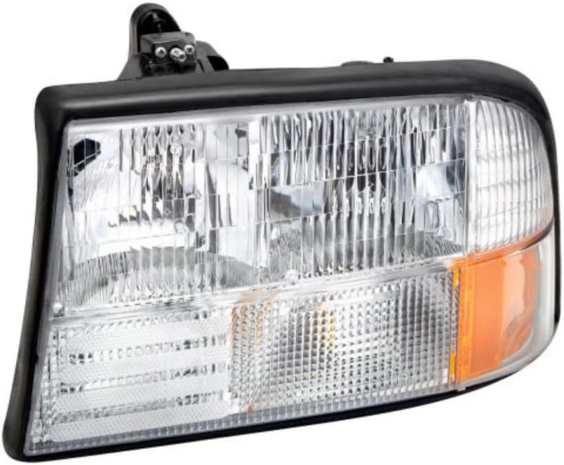 KarParts360 For GMC Jimmy/Sonoma Headlight 1998 99 00 2001 Passenger Side For GM2503174 | 16526228