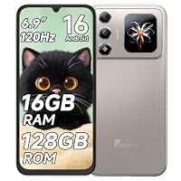Amazon | FOSSiBOT S7 SIMフリー スマホ 本体 16GB RAM+128GB ROM 最大