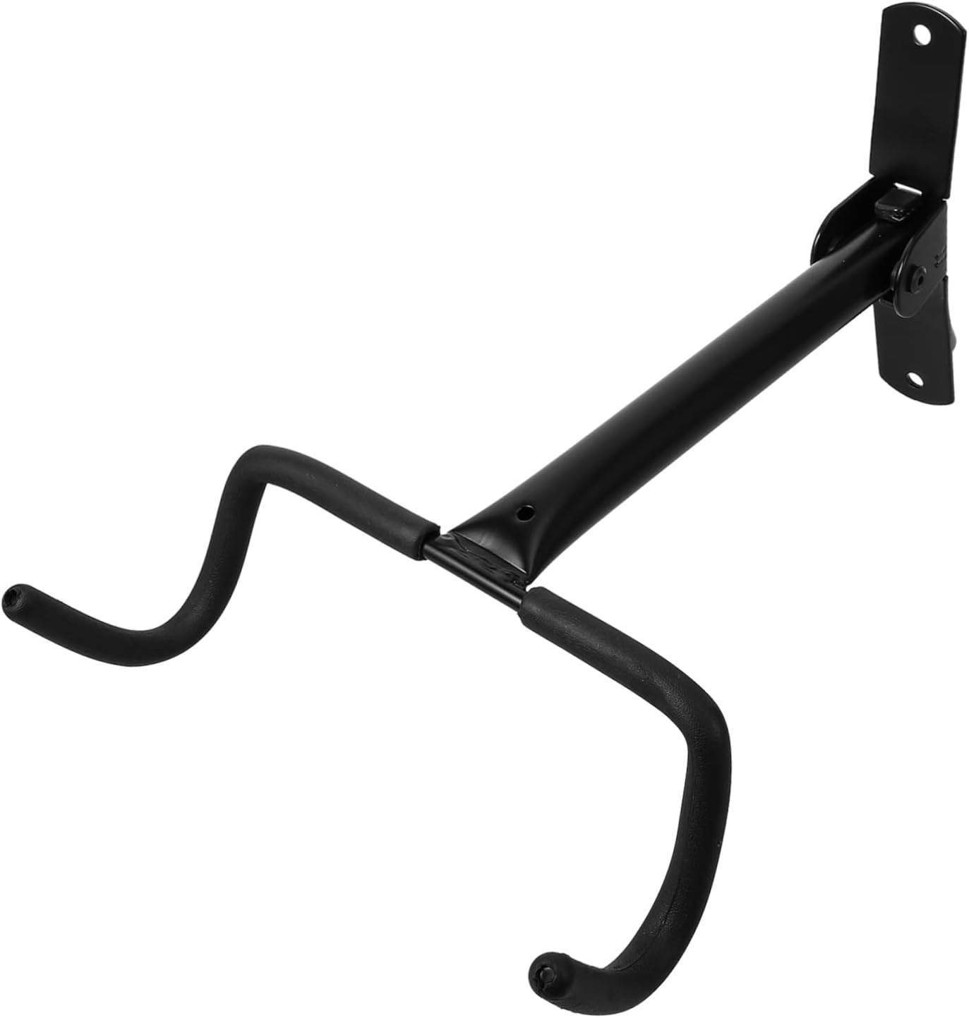 1pc Bike Folding Wall Hanger Space-Saving Bike Hook for Indoor Storage High Load-Bearing Design for Garage Use Black