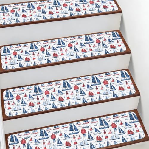 Alfombrillas antideslizantes para escalera autoadhesivas Mexpekil protectoras 3
