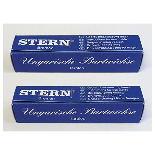 2er: Star Origine húngara Moustache Wax 8 ml