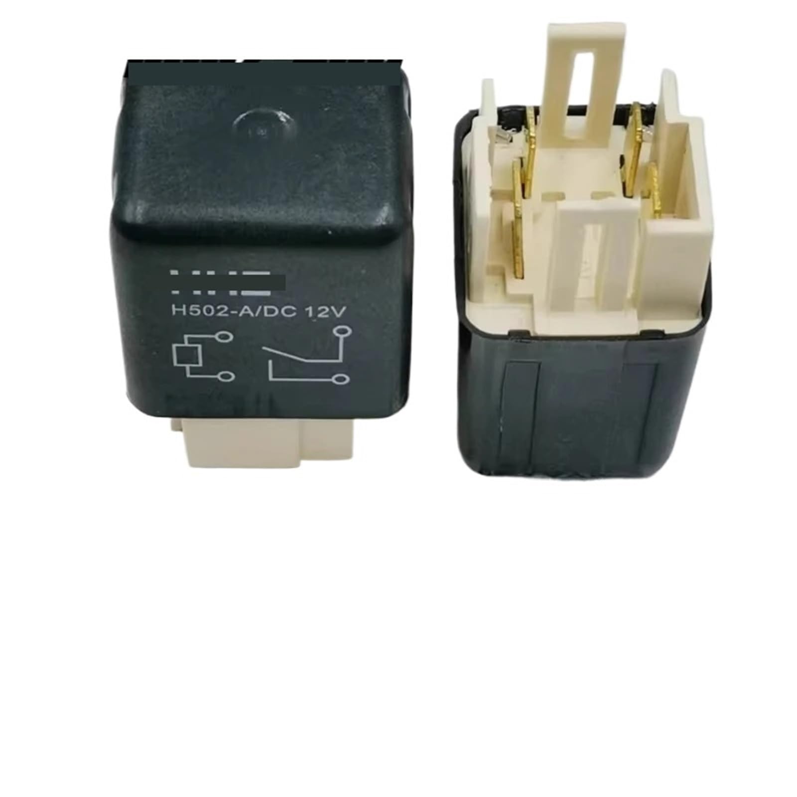 1 relé HHZ H502-ADC12V 40A 4 pines for bomba de combustible automotriz, relé de aire acondicionado