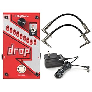 A polyphonic, multi-mode downward pitch-shifter guitar effect pedal Foot pedal settings 1-7 provide 1 to 7 semitones of downward pitch shifting. True-bypass switching preserves your tone when the effect is bypassed. Digitech foot pedal has 2 addition...