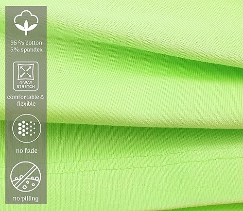 Image of Lilax Girls' Basic Solid Soft Dance Short for Gymnastics or Under Skirts