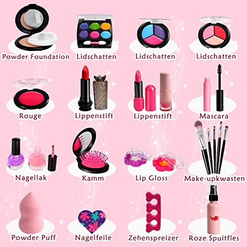 Flybay Set di trucchi per bambini, 25 pezzi