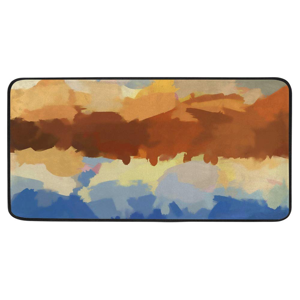 Tapis de cuisine moderne au design abstrait pour sublimer votre décoration d'intérieur