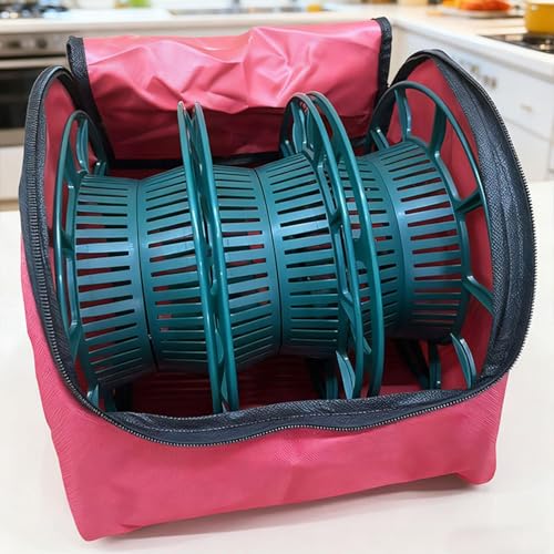Almacenamiento de luces de Navidad bolsa resistente para evitar nudos 8