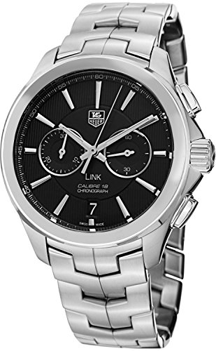 Tag Heuer Link Black Dial Stainless Steel Mens Watch CAT2110.BA0959
