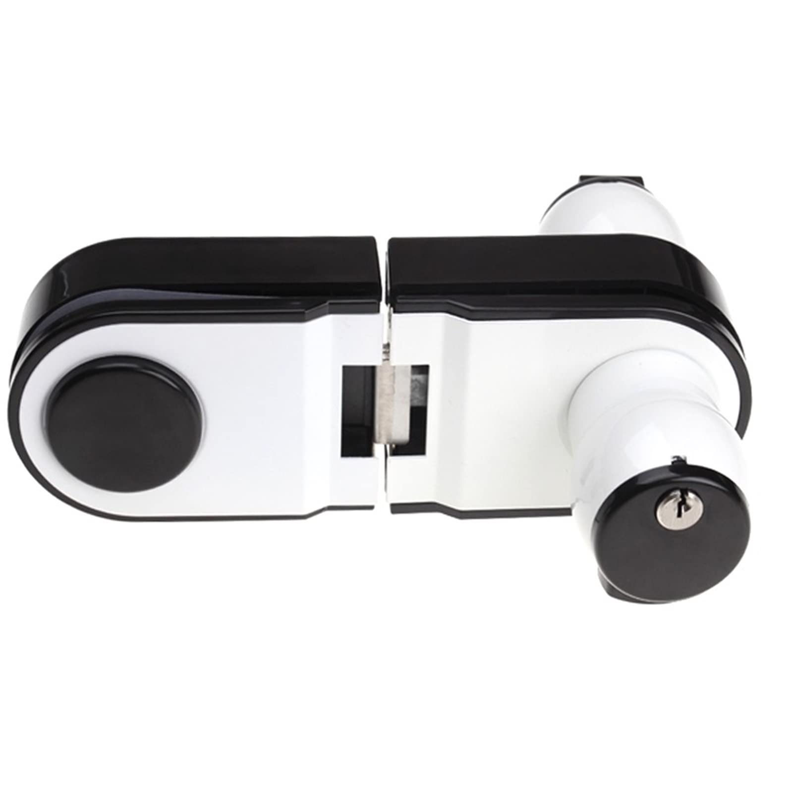 Serrure de porte en verre à bouton KmoNo pour un verrouillage simple et fiable