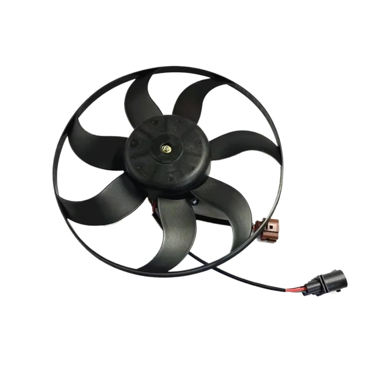 Engine Cooling Fan Mount Kit Car Engine Cabin Radiator Cooling Fan Assembly 3C0959455F for Seat for Altea 2004-2007 2008 2009 2010 2011 2012 2013 2014