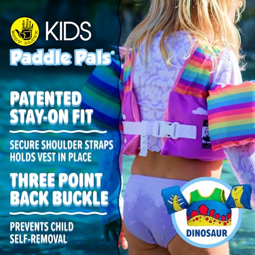 Image of Body Glove Paddle Pals Learn to Swim Coast Guard Approved Kids Life Jacket PFD