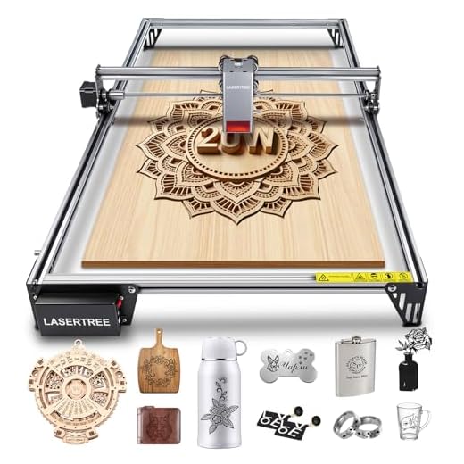 LASER TREE 20W Laser Engraver & Cutter, 15.75x31.5in Work Area