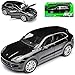 Porsche Cayenne III PO536 Schwarz 3. Generation Ab 2017 1/24 Welly Modell Auto mit individiuellem Wunschkennzeichen