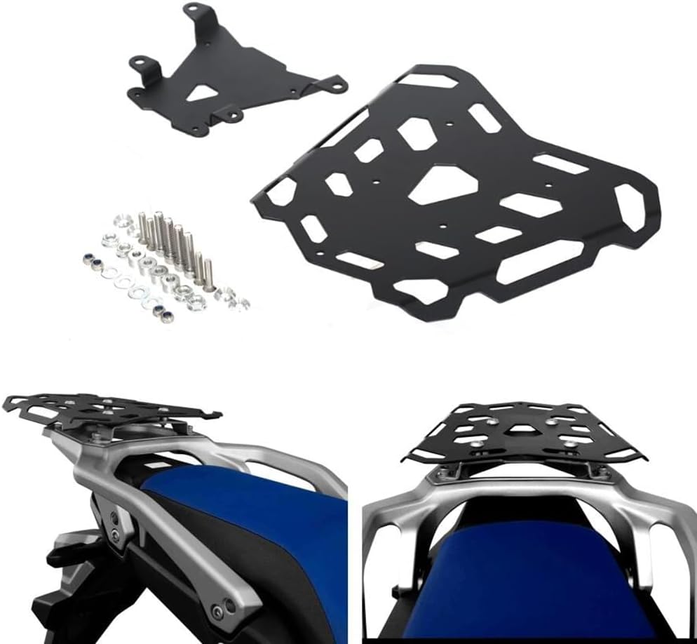 CNC TRANSALP 750 Rear Top Tail Rack Luggage Storage Cargo Mount Bracket Plate Kit Compatible with XL750 TRANSALP 2023 2024 Motorcycle Accessories