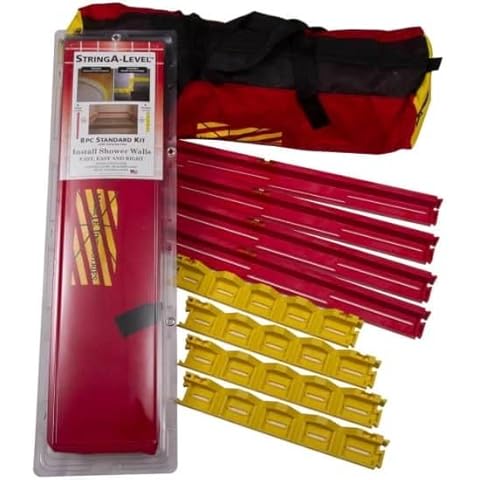 Stringa-Level Standard Kit SLK-0204 "Goof Proof Shower" With Contractor Case Cover