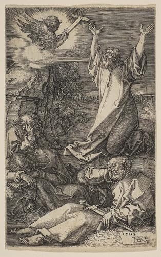 Tableau Christ au mont des Oliviers Albrecht Dürer pour Décoration Murale Salon et Bureau