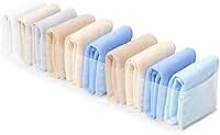 Organizador Multiuso de Roupa Íntima Colmeia Cristal Premium 11 Nichos PP 10x10x40cm - Incolor - VB HOME