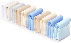 Organizador Multiuso de Roupa Íntima Colmeia Cristal Premium 11 Nichos PP 10x10x40cm - Incolor - VB HOME