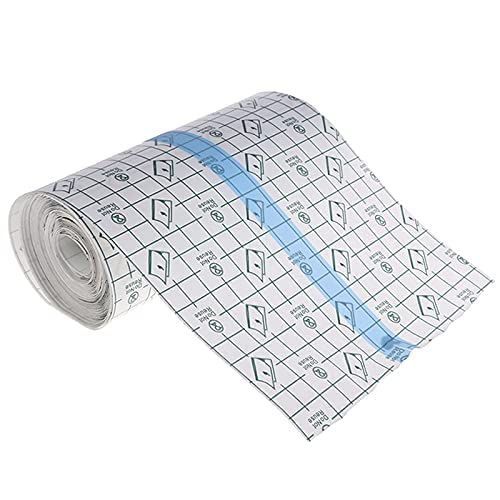 JOOTUEPO Bandage adhésif imperméable et pour tatouage - 2 m x 15 cm - étanche à l'eau du ruban adhésif rouleau extensible de film transparent de plaie médical Cover