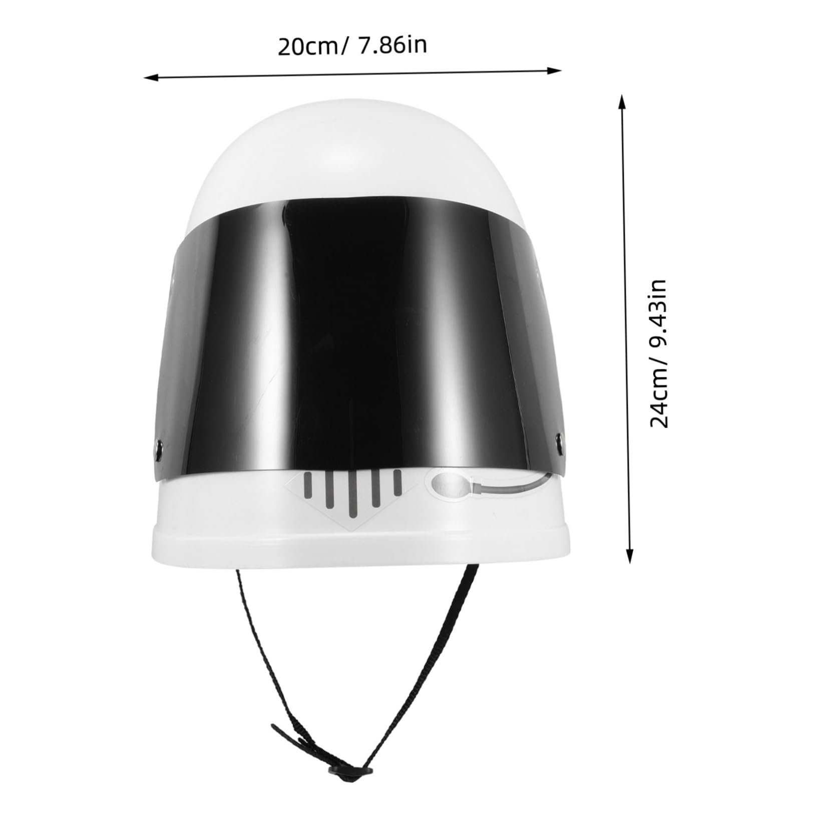 Toddmomy Adjustable Kids Space Helmet Astronaut Toy for Toddlers Halloween Accessory Fine Craftsmanship