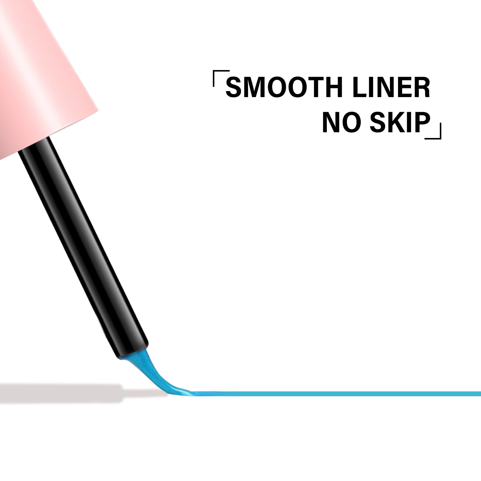 Boobeen Liquid Eyeliner Pen, Colored Eye Liner Waterproof Smudge Proof - Image 3