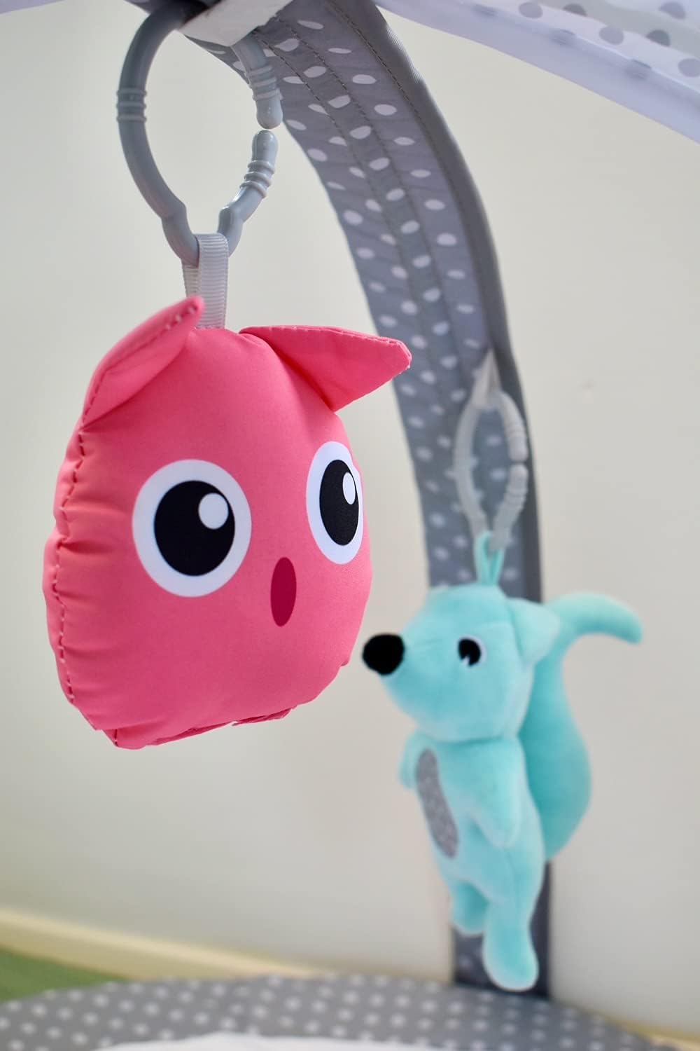 LADIDA Transat pour Bébé avec Musique et Vibrations, Thème Espace Bleu, 0-6 Mois jusqu'à 9 kg, Balancelle Électrique Portable
