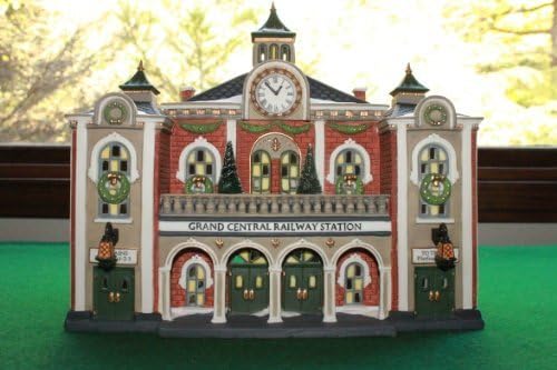 Department 56 Heritage Village Collection ; Christmas in the City Series ; Grand Central Railway Station #58881 by HERITAGE VILLAGE COLLECTION