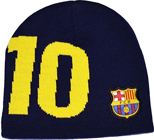 Gorro de Messi de la colección oficial del FC Barcelona, talla infantil