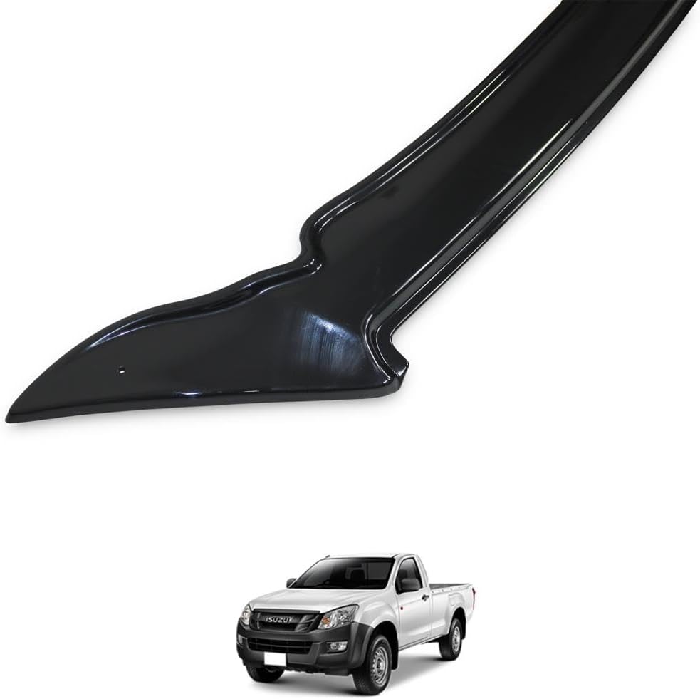 ferrous autoaccessories Isuzu D Max ile Uyumlu ile Uyumlu Ön Kaput Koruyucu Rüzgarlık 2012 2017