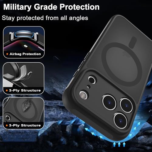 Coque iPhone 17 Pro Max fine mat noir pour éviter rayures - 2