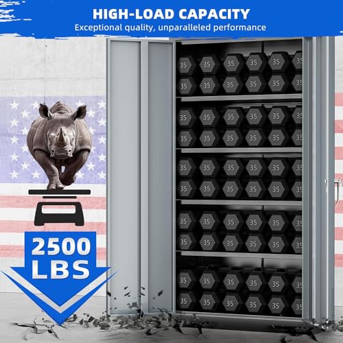 image for INTERGREAT Metal Storage Cabinet,72