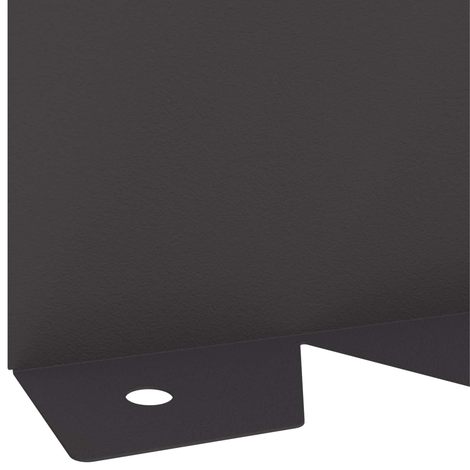 Gazonrand 20 szt. 102x10x4 cm stal czarna